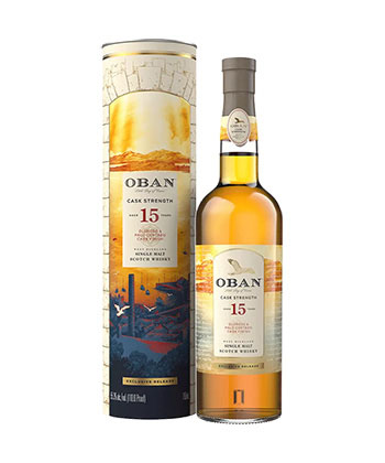 Oban 15 Year Old Cask Strength Single Malt Scotch Whisky is one of the best spirits for 2025. 