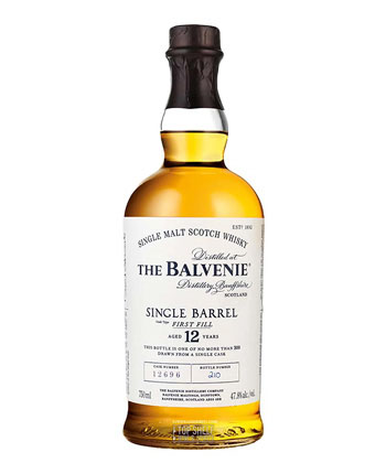 The Balvenie Single Barrel 12 Year Old is one of the best spirits for 2025. 