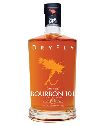 Dry Fly Straight Bourbon 101 is one of the best spirits under $50 to gift this holiday. 