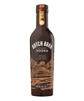 Dutch Barn Vodka is one of the best spirits under $50 to gift this holiday. 