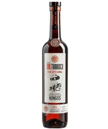 Charanda Single Agricole Añejo Rum Con Hongos Sol Tarasco is one of the best spirits under $50 to gift this holiday. 