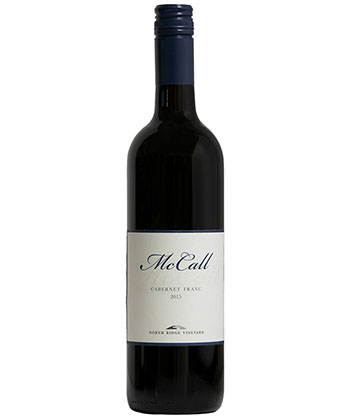 McCall Cabernet Franc 2021 is one of the best red wines from Long Island.