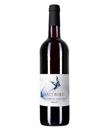 Saltbird Cellars Merlot 2021 is one of the best red wines from Long Island.