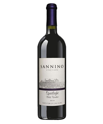 Sannino Vineyard ‘Spotlight’ Petit Verdot 2022 is one of the best red wines from Long Island.