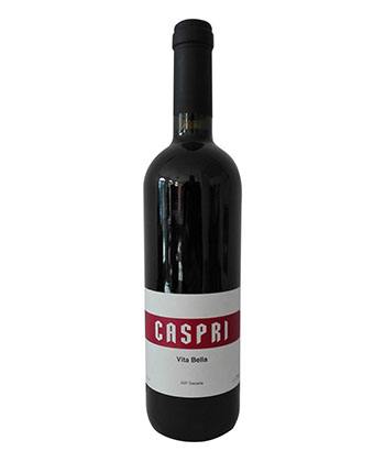 Caspri ‘Vita Bella’ Toscana 2021 is one of the best value Tuscan reds.