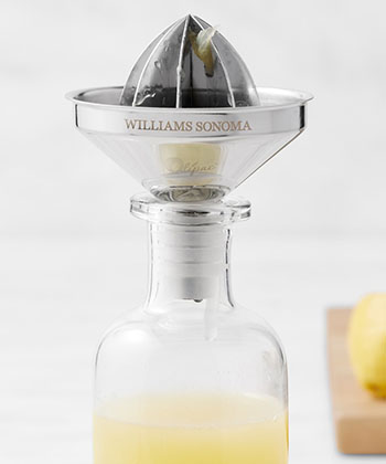 Williams Sonoma Citrus Reamer Bottle Stopper is one of the best holiday drinking gifts for 2025.