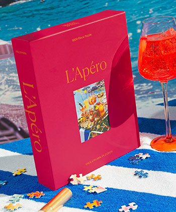 Piecework Puzzles L'Apéro is one of the best holiday drinking gifts for 2025.