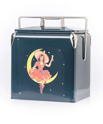 Miller High Life Navy Retro Cooler is one of the best holiday drinking gifts for 2025.