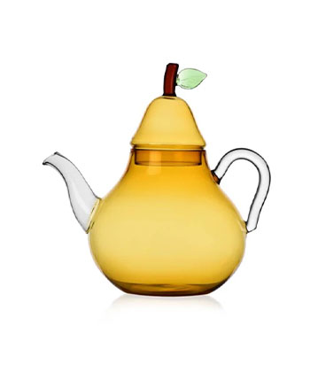 Ichendorf Milano Pear Glass Teapot is one of the best holiday drinking gifts for 2025.