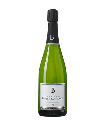 Robert Barbichon Blanc de Noirs is one of the best cheap Champagnes, according to wine pros. 