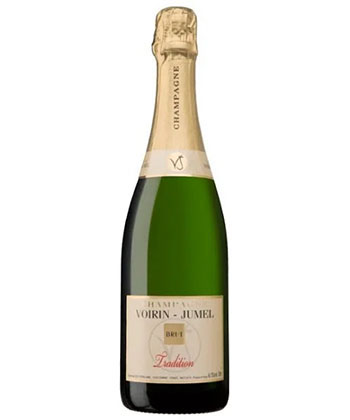 Voirin-Jumel Tradition Brut is one of the best budget Champagnes according to wine pros. 