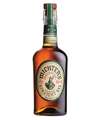 Michter's US*1 Rye is a green flag bottle to see at bars, according to bartenders. 