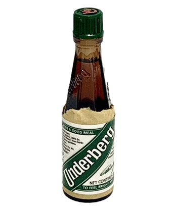 Underberg Bitters is a green flag bottle to see at bars, according to bartenders. 