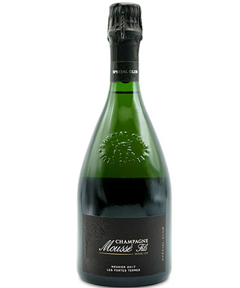 Champagne Famille Moussé Fils Les Fortes Terres Special Club 2017 is a champagne worth the splurge, according to wine pros.