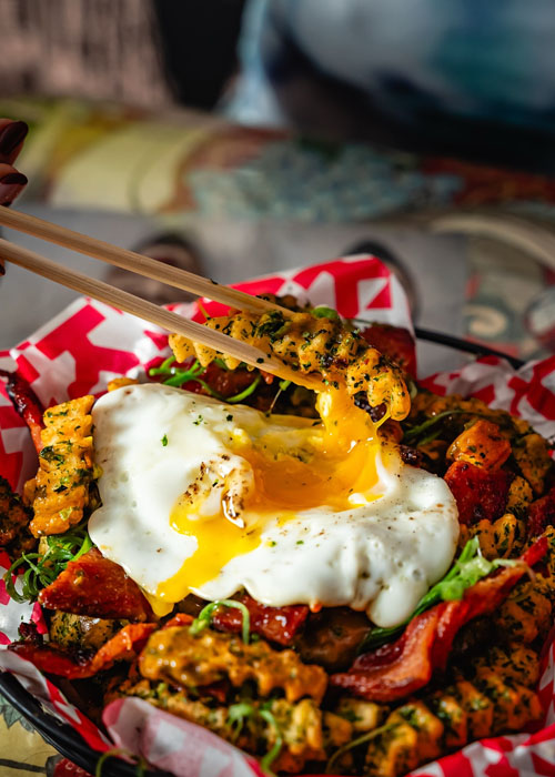 Katana Kitten's nori fries is one of the best bar snacks in New York City.