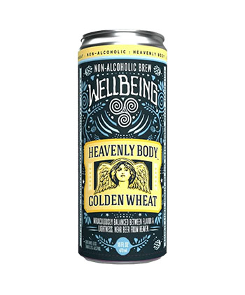 WellBeing Brewing Heavenly Body Golden Wheat is one of the best non-alcoholic beers for 2026.