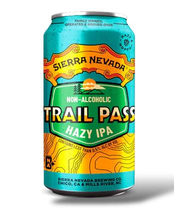 Sierra Nevada Trail Pass Hazy IPA is one of the best non-alcoholic beers for 2026.