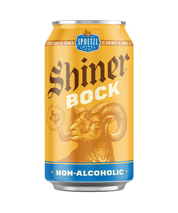 Shiner Bock Non-Alcoholic is one of the best non-alcoholic beers for 2026.