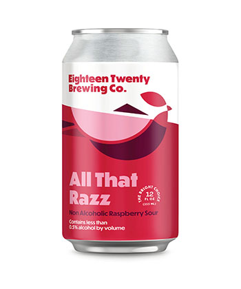 Eighteen Twenty Brewing Co. All That Razz is one of the best non-alcoholic beers for 2026.