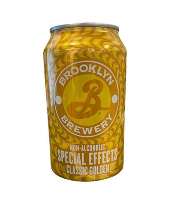 Brooklyn Brewery Special Effects Classic Golden is one of the best non-alcoholic beers for 2026.