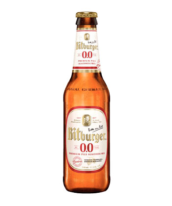 Bitburger 0.0% Drive is one of the best non-alcoholic beers for 2026.