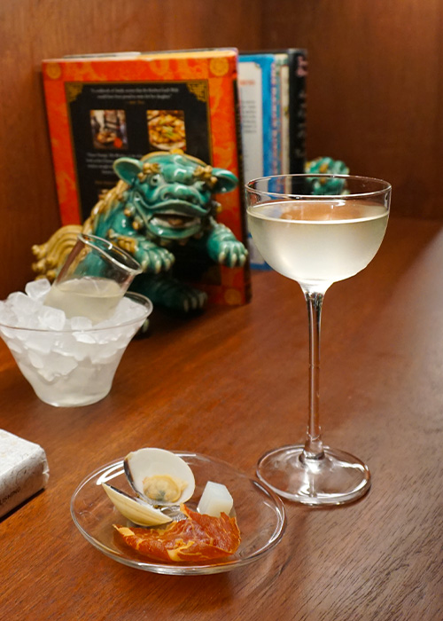 Jue Let in San Antonio serves a clam chowder-inspired Martini.