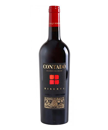 Di Majo Norante Contado Riserva Aglianico del Molise 2019 is one of the best Aglianicos from southern Italy.
