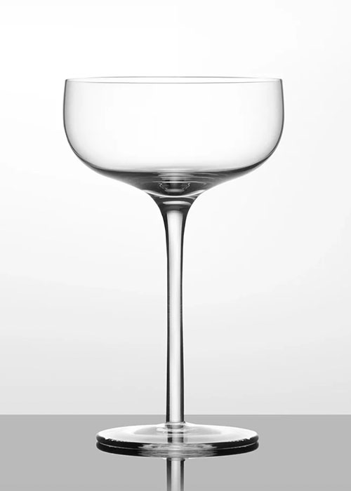 The tall coupe is the third-best Martini glass shape.