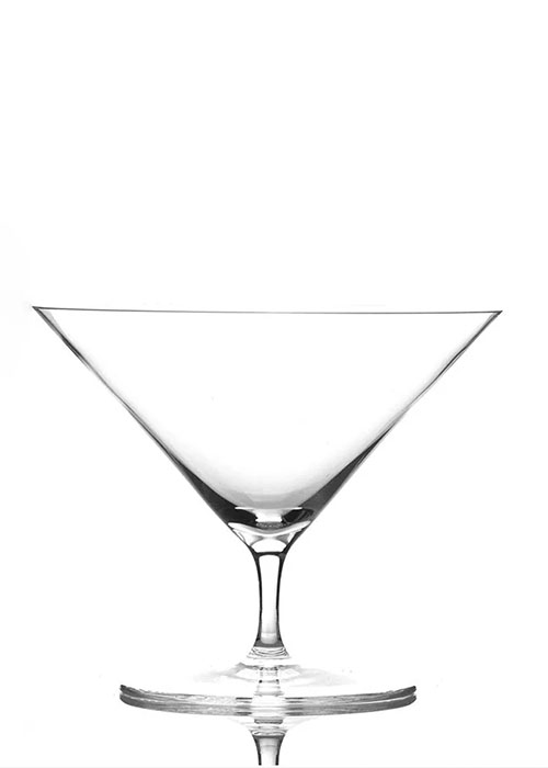 The KASA glass is the fifth-best Martini glass shape.
