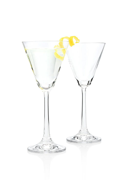 The Narrow V is the fourth-best Martini glass shape.