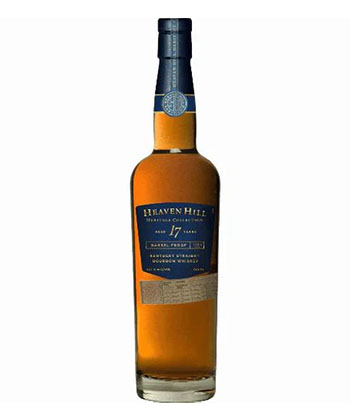 Heaven Hill Heritage Collection 17 Year Old Barrel Proof is a bourbon worth the splurge, according to bartenders. 