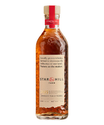 Star Hill Farm American Wheat Whiskey is a bourbon worth the splurge, according to bartenders.
