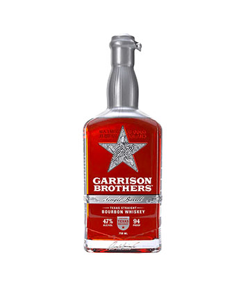 Garrison Brothers Single Barrel is one of the most underrated whiskeys, according to bartenders.