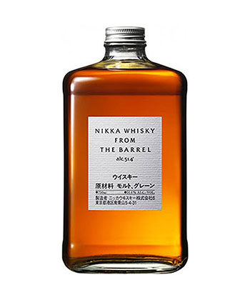 Nikka From the Barrel is one of the most underrated whiskeys, according to bartenders.