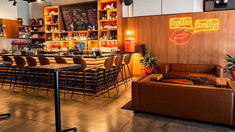 Hello Hello is part of the trend of 70s-themed bars in New York City.