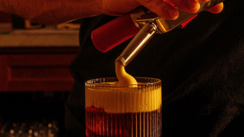 How Brooklyn’s Bar Americano Makes Its Iconic Foam-Topped Vermouth