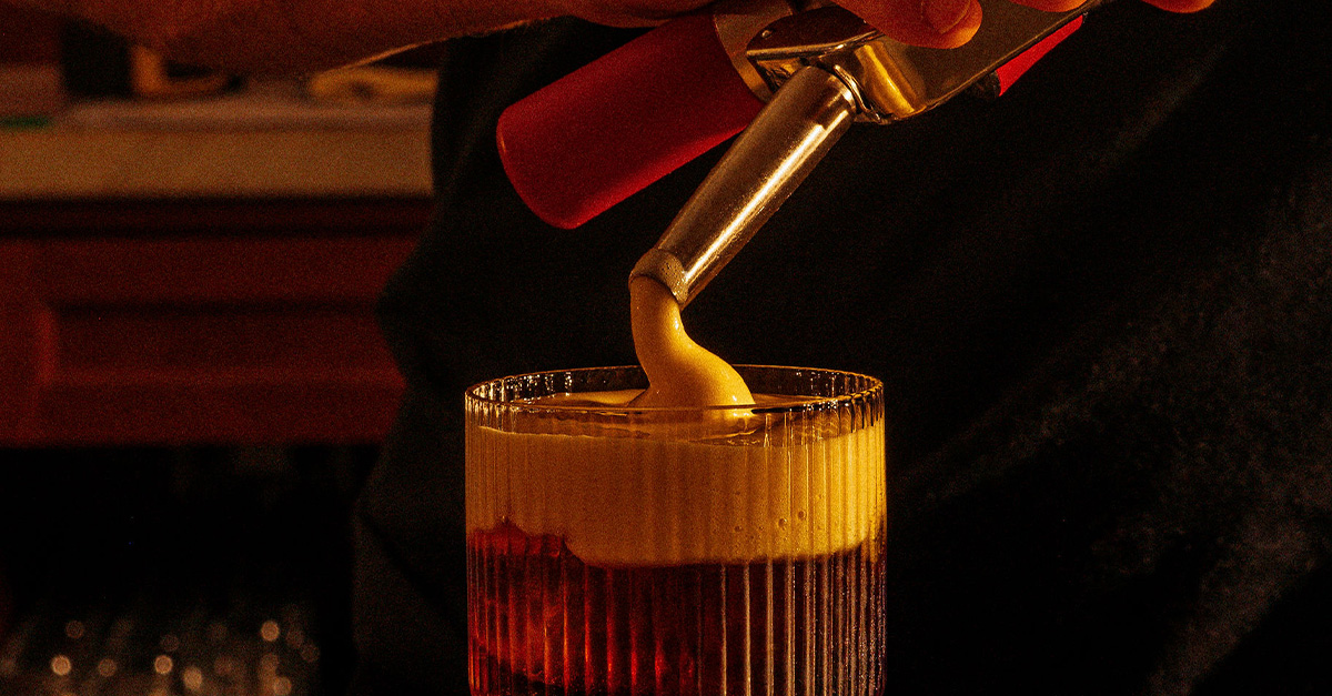 How Brooklyn's Bar Americano Makes Its Iconic Foam-Topped Vermouth