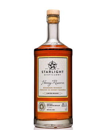 Starlight Distillery Honey Reserve Bourbon is one of the best bourbons for 2026.
