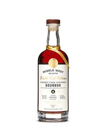 Middle West Spirits Double Cask Collection Sherry Cask Finished-Bourbon is one of the best bourbons for 2026.