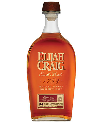 Elijah Craig Small Batch is one of the best bourbons for Old Fashioneds.