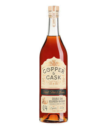 Copper & Cask Small Batch Series #014, 8-Year Double Oak Bourbon Whiskey is one of the best bourbons for 2026.