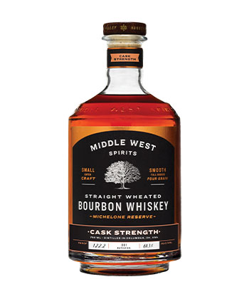 Middle West Michelone Reserve Cask-Strength Bourbon is one of the most underrated cask-strength bourbons, according to bartenders.