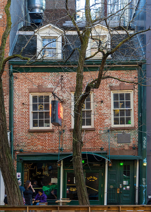 The Ear Inn is one of the oldest bars in New York.