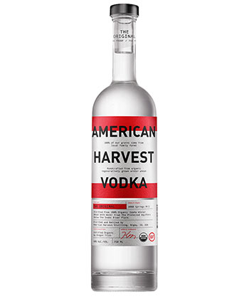 American Harvest Organic Vodka is one of the best vodkas for cocktails, according to bartenders.