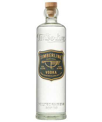 Timberline Vodka is one of the best vodkas for cocktails, according to bartenders.
