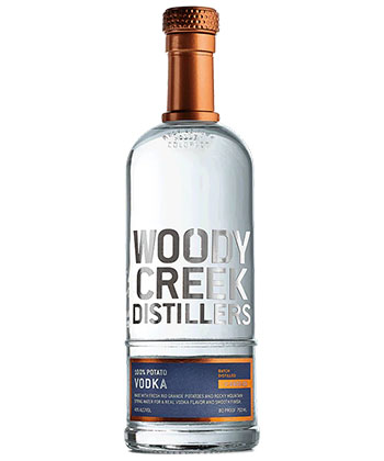 Woody Creek 100 percent Potato Vodka is one of the best vodkas for cocktails, according to bartenders.