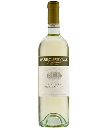 Barboursville Vineyards Pinot Grigio 2024 is one of the best Pinot Grigios under $25.