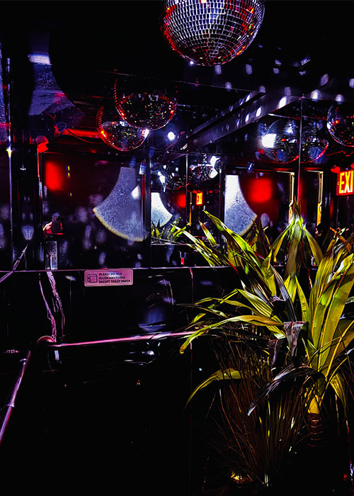 Nothing Really Matters has one of the best bar bathrooms in NYC.