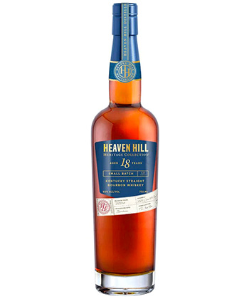 Heaven Hill Heritage Collection 18-Year-Old Kentucky Straight Bourbon Whiskey is one of the best high age statement bourbons.