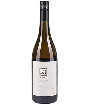 Kobal Slavček Sivi Pinot 2022 is one of the best Pinot Grigios under $25.